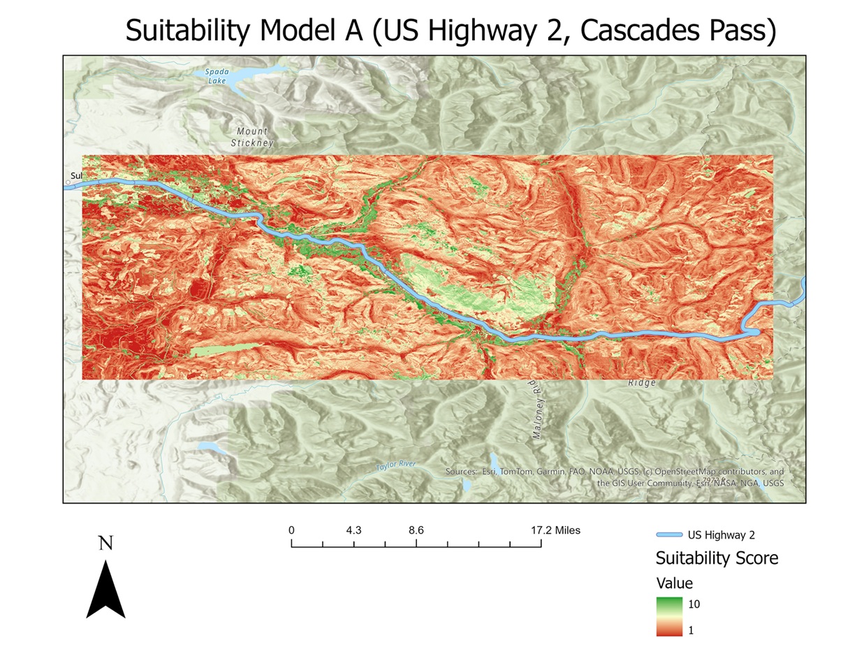 Bridging the Divide – Building a Simple Suitability Model (edited)